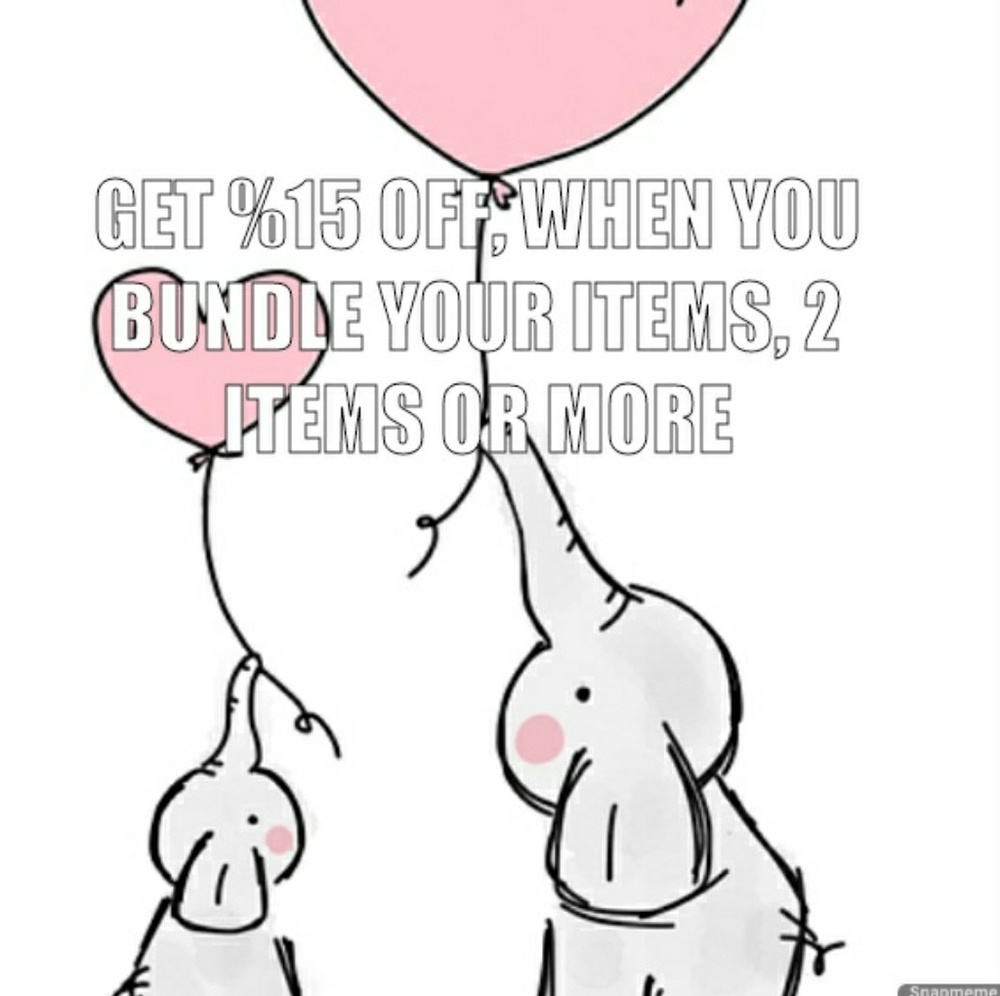 Bundle 2 items or more and get %15 off